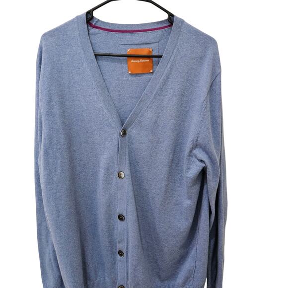 Men's Tommy Bahama Button Sweater, Size Large - Picture 1 of 12